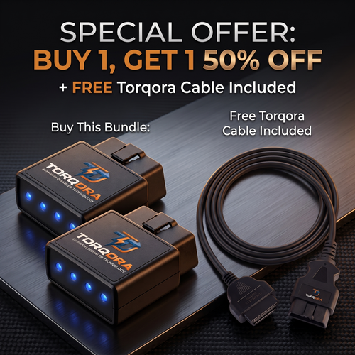 2X Torqora Pro AFM/DFM Disabler | Plug-In for GM V6 & V8, Full Cylinder Mode, OBD-II Installation